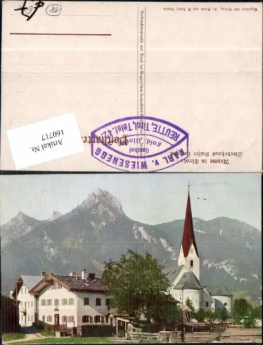 160717,Reutte in Tirol Detailansicht 1920