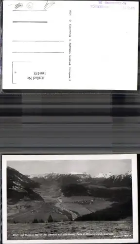 166458,Blick v. Mösern b. Seefeld a. d. Inntal Telfs Miemingergebirgsgruppe