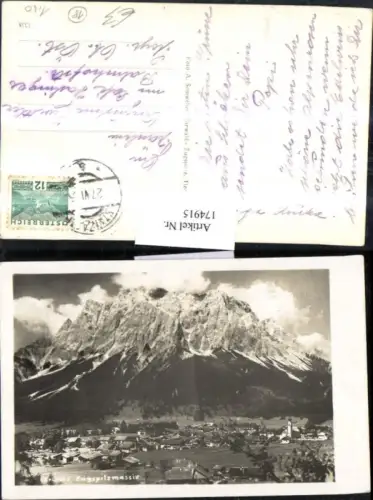 174915,Ehrwald Totale Zugspitzmassiv