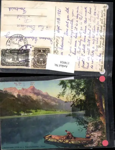 174924,Haldensee Tannheimertal Ruderboot Boot Nixe Rote Flühe Gimpel