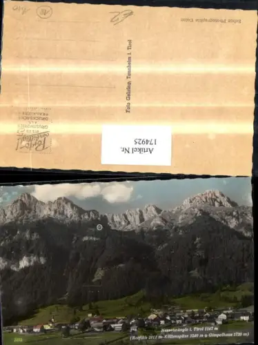 174925,Nesselwängle i. Tirol Totale Rotflüh Köllenspitze Gimpelhaus