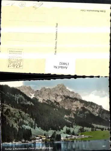 174932,Haller a. Haldensee i. Tirol Teilansicht Rotflüh