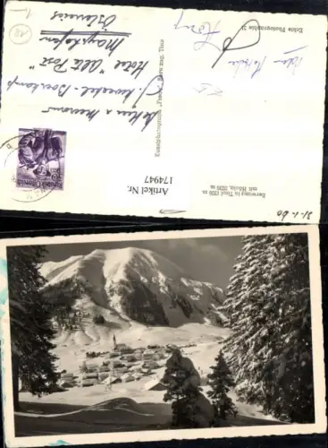 174947,Berwang Totale m. Hönig
