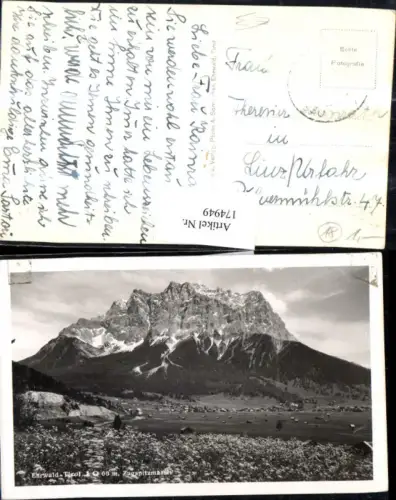 174949,Ehrwald Totale Zugspitzenmassiv
