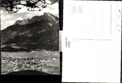 174965,Reutte Totale u. Breitenwang m. Säuling pub Risch-Lau W3333