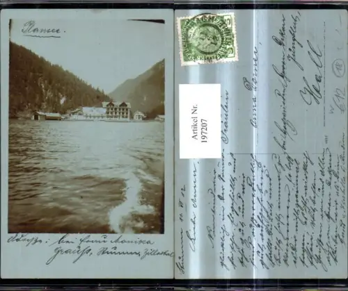197207,Foto Ak Plansee Breitenwang Heiterwangh