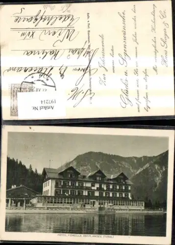 197214,Breitenwang Hotel Forelle a. Plansee Reutte
