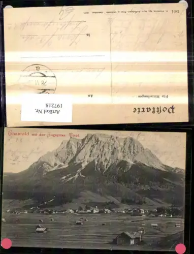 197218,Ehrwald m. d. Zugspitze