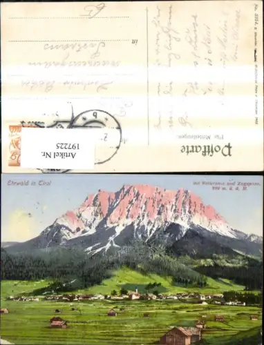 197225,Ehrwald m. Wetterstein u. Zugspitze