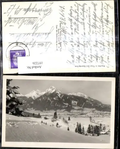 197226,Reutte i. Tirol m. Gernspitze Winterspitze