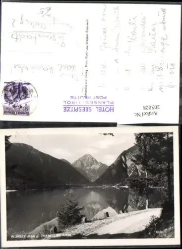 205028,Plansee b. Reutte geg. Thaneller Partie