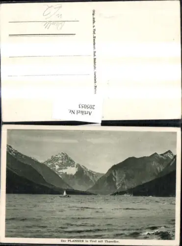 205053,Plansee b. Reutte m. Thaneller