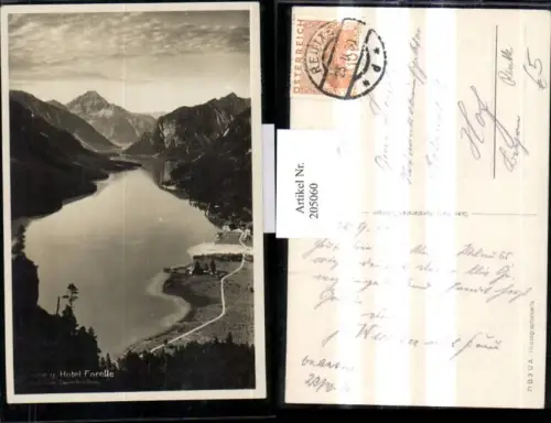 205060,Plansee u. Hotel Forelle b. Reutte