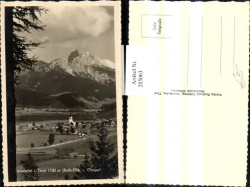 205063,Tannheim i. Tirol Totale Roth-Flüh u. Gimpel