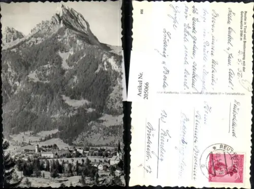 205066,Reutte Totale u. Breitenwang m. d. Gehrnspitze