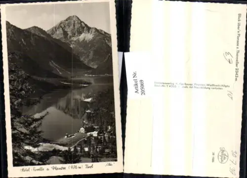 205069,Hotel Forelle a. Plansee z. Thanneller b. Reutte