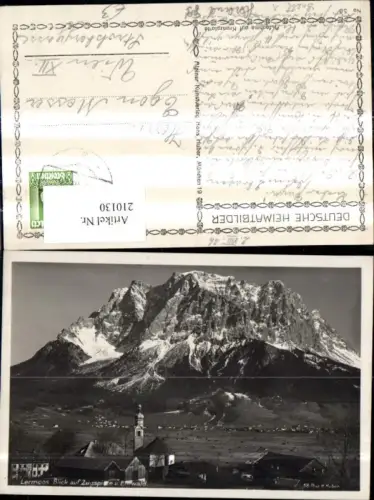 210130,Lermoos Blick a. Zugspitze u. Ehrwald