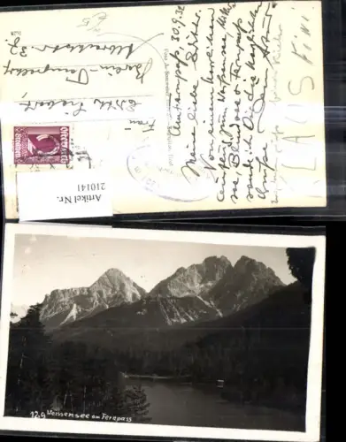 210141,Weissensee a. Fernpass Biberwier