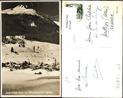 211164,Lermoos Totale m. Grubigstein Winterbild