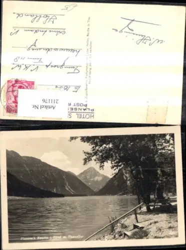 211176,Plansee See b. Reutte i. Tirol m. Thaneller Partie
