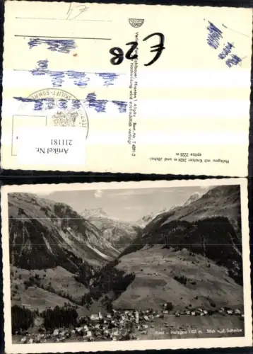 211181,Holzgau Totale m. Kratzer u. Jöchelspitze Blick v. d. Scheibe