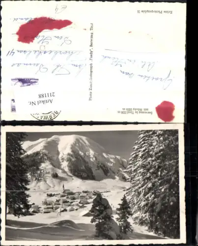 211188,Berwang i. Tirol Totale m. Hönig Winterbild