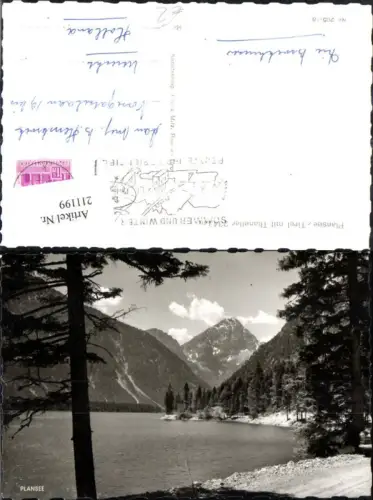 211199,Plansee See b. Reutte m. Thaneller Partie