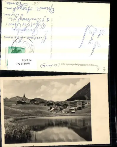 211203,Berwang i. Tirol Teilansicht geg. Lechtaler Alpen