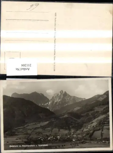 211204,Gaishorn Totale m. Reichenstein u. Sparafeld