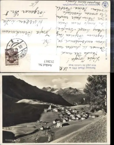 212817,Berwang i. Tirol Totale Blick i. d. Lechtaler Alpen