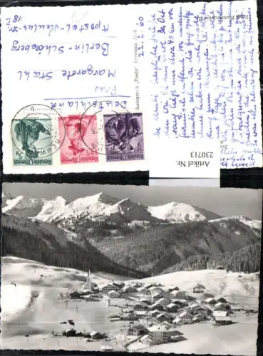230713,Berwang i. Tirol Totale m. Lechtaler Alpen Winterbild