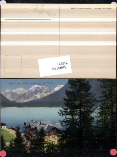 230721,Plansee See m. Hotel Forelle b. Reutte pub Purger u. Co 13481