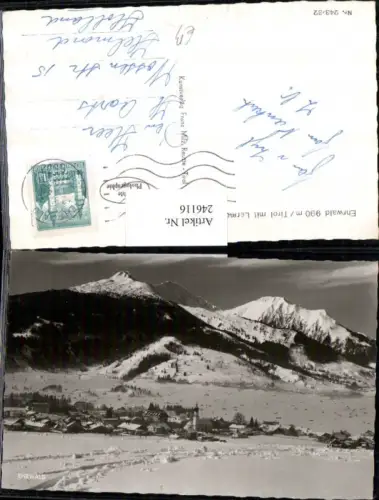246116,Ehrwald Totale m. Lermoos Winterbild