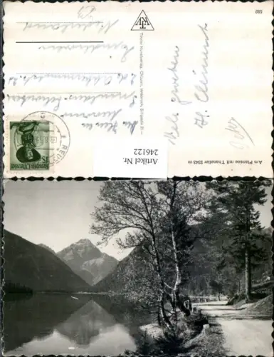 246122,Am Plansee See m. Thaneller Partie b. Reutte