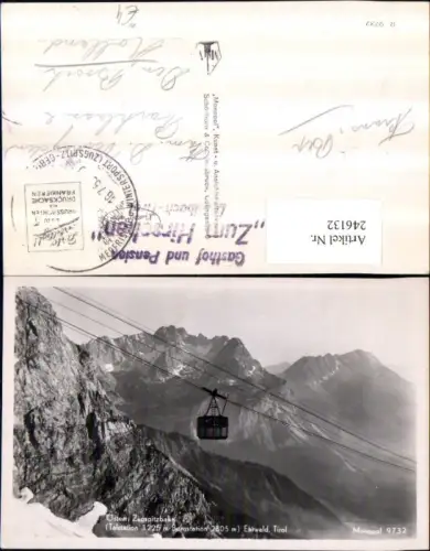 246132,Zugspitzbahn Seilbahn Talstation Ehrwald in Tirol
