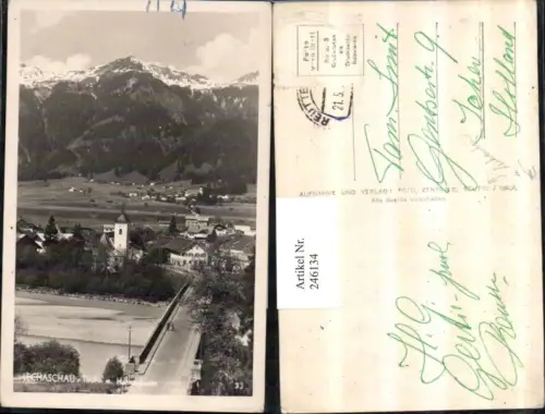 246134,Lechaschau in Tirol Totale m. Hahnenkamm