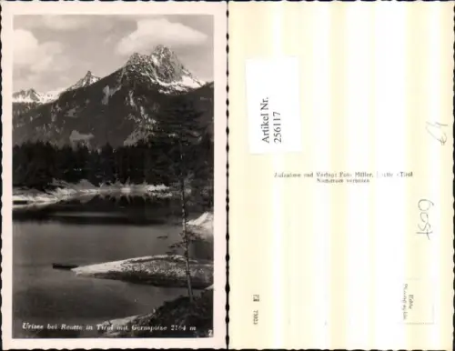 256117,Urisee See b. Reutte m. Gernspitze Bergkulisse