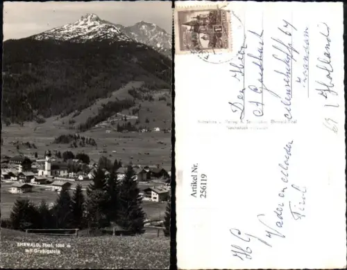 256119,Ehrwald Totale m. Grubigstein Bergkulisse