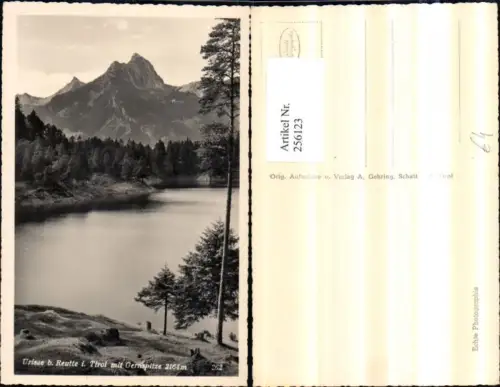 256123,Urisee See b. Reutte m. Gernspitze Bergkulisse