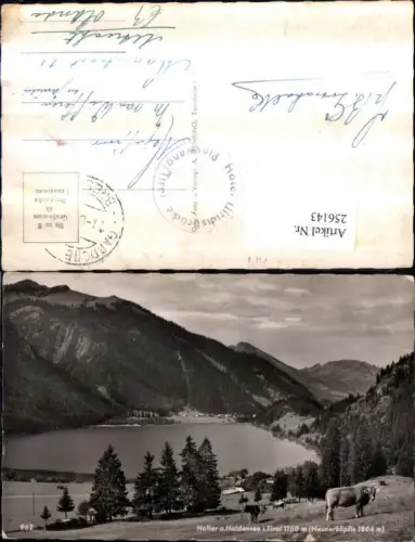 256143,Haller a. Haldensee See in Tirol m. Neunerköpfle