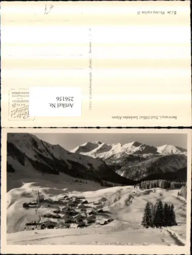 256156,Berwang in Tirol Totale Bergkulisse Winterbild
