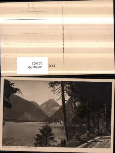 273972,Plansee See b. Reutte in Tirol m. Thaneller Bergkulisse