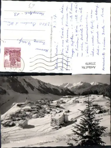 273979,Berwang in Tirol Totale Bergkulisse Winterbild pub Risch-Lau 22259