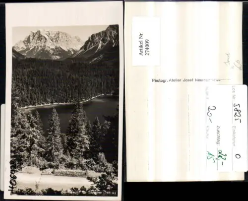 274009,Blindsee See m. Zugspitze Bergkulisse b. Biberwier