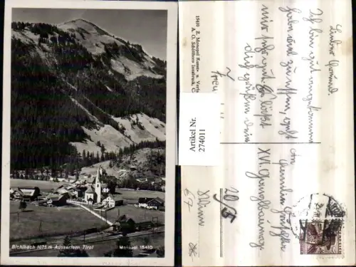 274011,Bichlbach Ausserfern Totale