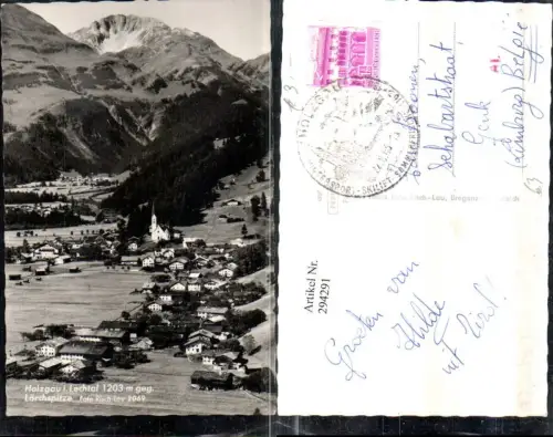 294291,Holzgau im Lechtal Totale geg. Lärchspitze Bergkulisse pub Risch-Lau 2069