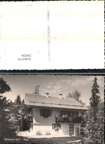 294296,Ehrwald in Tirol Hausansicht Gebäude Balkon