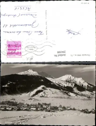 294300,Ehrwald m. Lermoos Totale Bergkulisse Winterbild