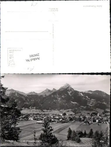 294301,Reutte Totale m. Gernspitze Bergkulisse