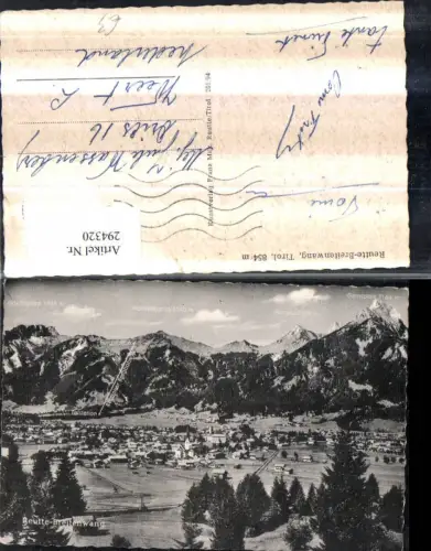 294320,Reutte Breitenwang Totale Bergkulisse